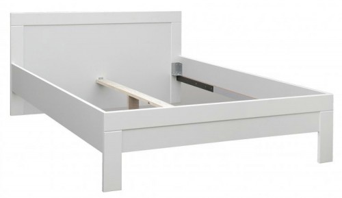 Кровать SNWL14-C50  SNOW Forte  белый uni матовий / белый матовий