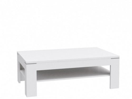 Стіл журнальний SVOT22-Z12M SNOW Forte білий uni матовий / білий матовий