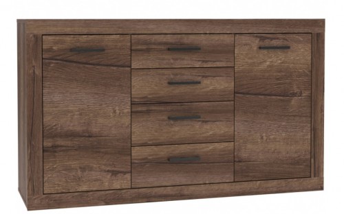 Комод  двухдверный TRAK231-D53 TRASS Forte дуб благородный