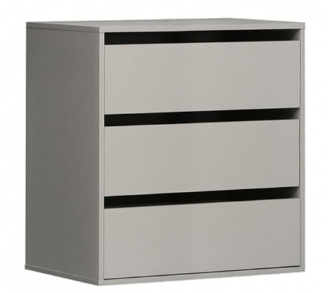 Комод к шкафу TWTK24-A06 BELLEVUE Forte серый