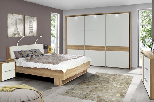 Спальня VERENICE Forte дуб старинный / белый