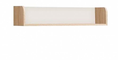 Полка EMLB08-Q36 WINNIE FORTE белый uni / дуб sonoma
