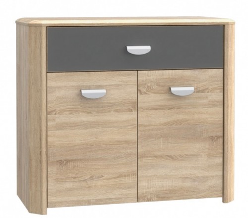 Тумба YPK23-Q41 YOOP Forte дуб sonoma / серый антрацит