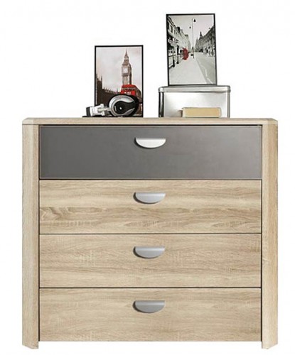 Комод YPK24-Q41 YOOP Forte дуб sonoma / серый антрацит