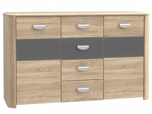 Комод YPK26-Q41 YOOP Forte дуб sonoma / серый антрацит