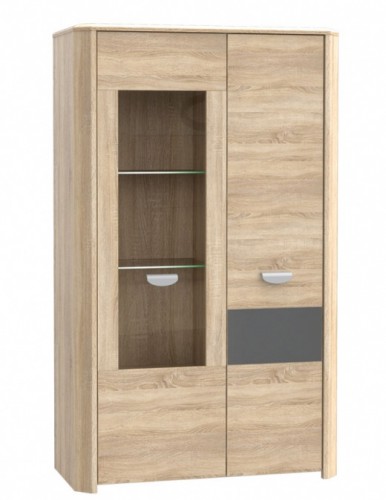 Витрина YPV52-Q41 YOOP Forte дуб sonoma / серый антрацит