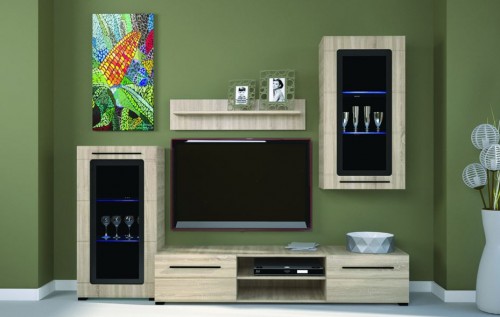 Вітальня КАРМЕЛА Гербор Дуб сонома