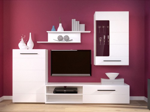 Вітальня ЛЕНА Гербор Білий