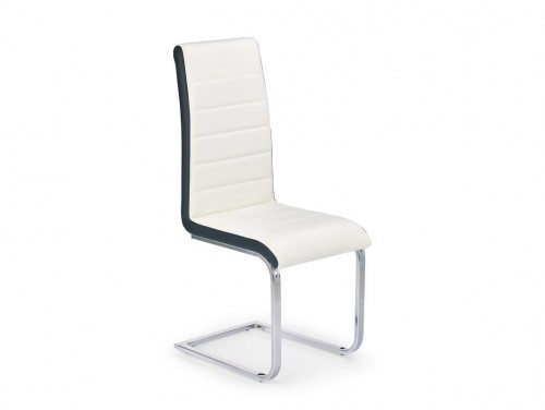 Стул K132 Halmar белый с черным