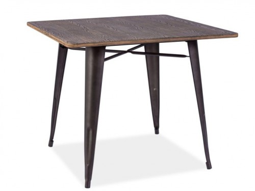 Стол Almir 90х90 Signal Орех / Графит