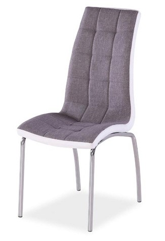 Стілець Signal H-104 Сірий/Білий