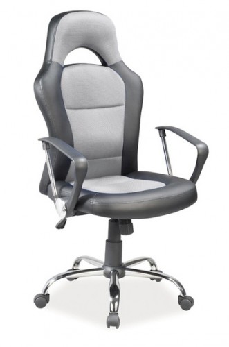 Крісло Signal Q-033 Чорний/Сірий