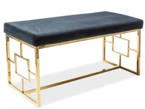 Банкетка Signal Noir Золотий Чорний