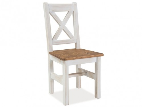 Стілець Signal Poprad Медово-коричневий / Біла сосна