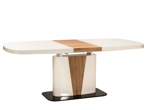 Стол Cangas 160 (200) х90 Signal Белый