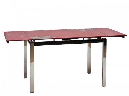 Стол Signal GD-017 110(170)x74 Красный