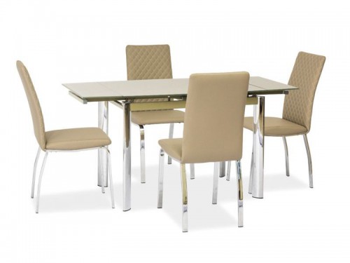 Cтол Signal GD-019 100(150)х70 Темно-бежевый