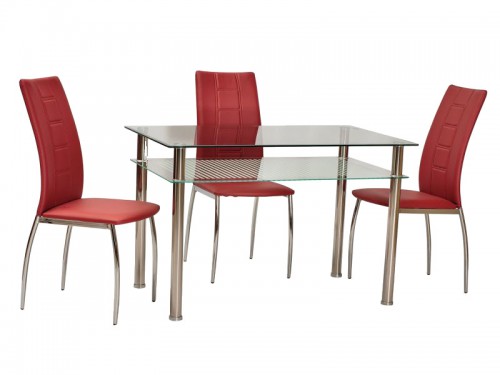 Стол Signal Pixel 120х70 Прозрачный