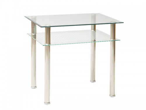 Стол Signal Pixel 80х60 Прозрачный