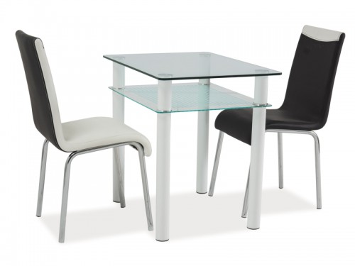 Стол Signal Sono 80х60 Прозрачный