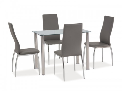 Стол Signal Ted 100х60 Прозрачный