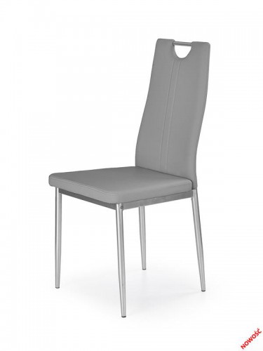 Стілець Halmar K202 в екошкірі Сірий