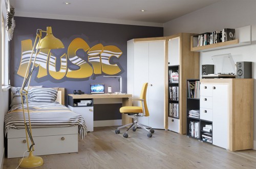 Дитяча RIVA  з кутовою шафаю SZYNAKA