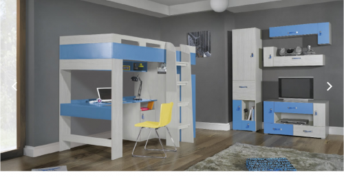 Дитяча Komi В Meblar ясен komi / блакитний або ясен komi / рожевий