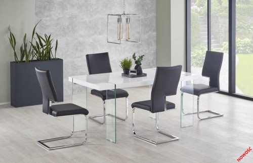 Обідній стіл MILTON Halmar 160/90/76 cm Білий