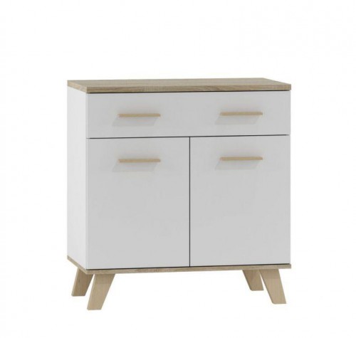 Комод Molda КМ-1 Halmar Белый Дуб Сонома