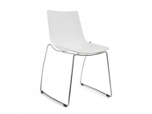 Стілець MONTORINO Signal білий + хром