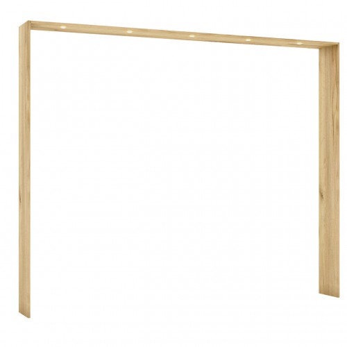 Накладка до шафи 5д Camilla X32 Blonski  дуб крафт золотий/білий матовий