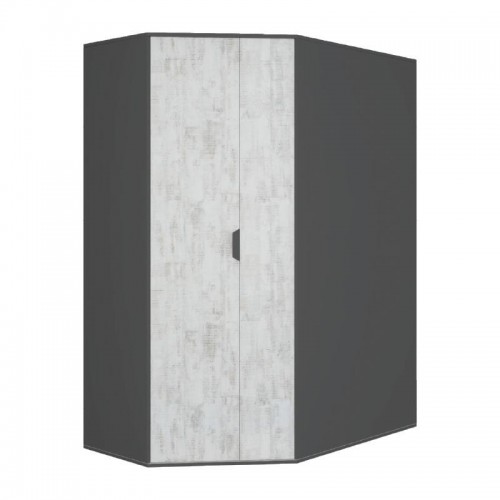 Угловой шкаф NA1 L/P Nano Meblar графит / дуб ривьера, графит / энигма