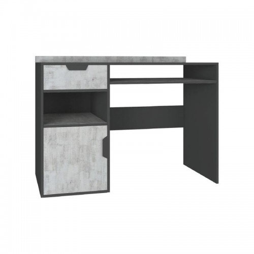 Стол письменный NA9 Nano Meblar графит / дуб ривьера, графит / энигма