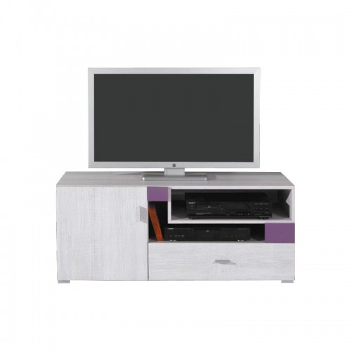 Тумба ТВ NХ12 Next Meblar сосна белена / виола или сосна белена / земля
