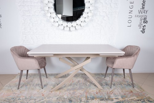 Стол Lincoln Nicolas капучино шпон