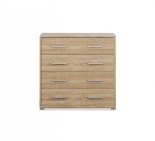Комод KOM 4S / 79/77 Офис лайн Гербор дуб Сонома