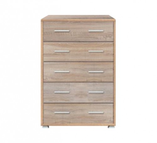 Комод KOM 5S / 79/114 Офис лайн Гербор дуб Сонома
