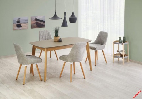 Обідній стіл ONTARIO Halmar  150-190/90/76 cm Сірий