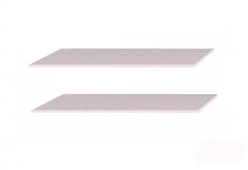 Полки 2,0м Серия С и Т Асти МироМарк AS-86-WB Дуб крафт / Глянец белый