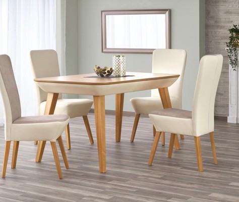 Обідній стіл Halmar Orchid 140-190/85/76 Дуб медовий Бежевий