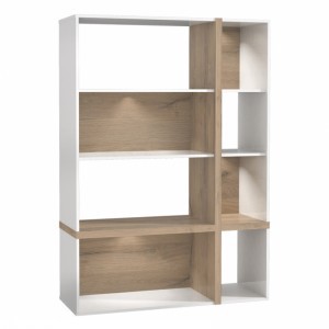 Пенал Bianko BIKR621 Forte Дуб Бьянко/Белый глянец