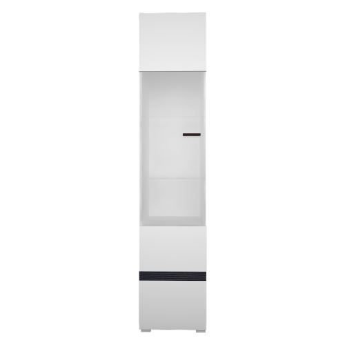 Пенал лівий Hollywood J Blonski білий/білий глянець