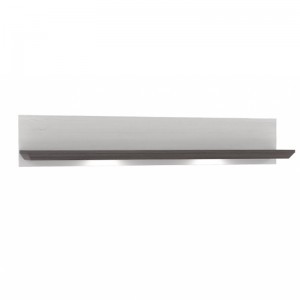 Полиця GRLB01 Gasparo Forte Сосна сіра / Дуб Сніжний