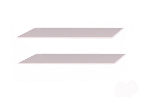 Полиці великі в шафу-купе 2,0м (Серія С та Т) Богема МіроМарк BG-86-WB Глянець білий