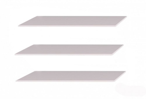 Полиці в шафу 3+4+6дв (Серія Т) Bella МіроМарк BL-75-WB Глянець білий