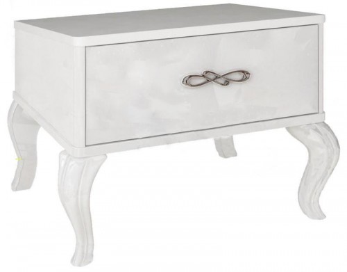 ​ПРИЛІЖКОВА ТУМБА Імперія 1шх МіроМарк білий глянець