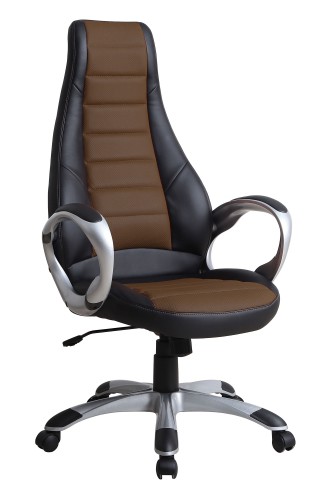 Крісло Halmar Raider Чорно-Коричневий