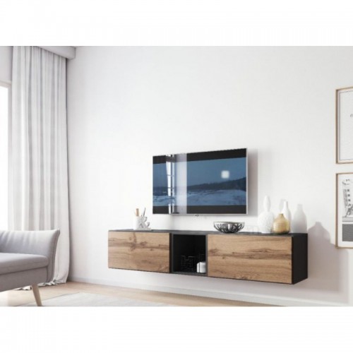 Вітальня ROCO 10 CAMA антрацит/дуб Вотан