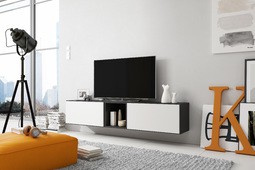 Вітальня ROCO 10 CAMA чорний/білий